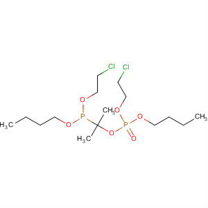 Phosphoric acid, 1-[butoxy(2-chloroethoxy)phosphinyl]-1-methylethylbutyl 2-chloroethyl ester