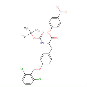 L-Tyrosine,O-[(2,6-dichlorophenyl)methyl]-N-[(1,1-dimethylethoxy)carbonyl]-,4-nitrophenyl ester