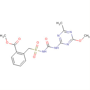 Benzoic acid,2-[[[[[(4-methoxy-6-methyl-1,3,5-triazin-2-yl)amino]carbonyl]amino]sulfonyl]methyl]-, methyl ester