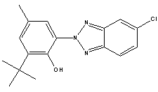 2-tert-butyl-6-(5-chloro-2H-benzotriazol-2-yl)-4-methylphenol