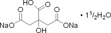 Disodium hydrogen citrate sesquihydrate