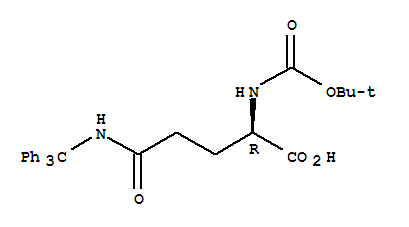 D-Glutamine,N2-[(1,1-dimethylethoxy)carbonyl]-N-(triphenylmethyl)-