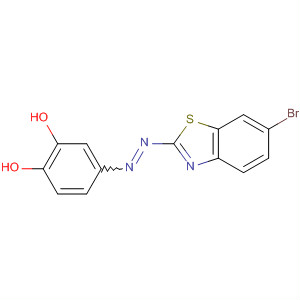 1,2-Benzenediol, 4-[(6-bromo-2-benzothiazolyl)azo]-