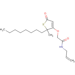Acetamide,2-[(2,5-dihydro-2-methyl-2-octyl-5-oxo-3-thienyl)oxy]-N-2-propenyl-