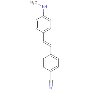 Benzonitrile, 4-[2-[4-(methylamino)phenyl]ethenyl]-, (E)-