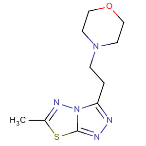 1,2,4-Triazolo[3,4-b][1,3,4]thiadiazole,6-methyl-3-[2-(4-morpholinyl)ethyl]-