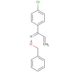 2-Propen-1-one, 1-(4-chlorophenyl)-, O-(phenylmethyl)oxime