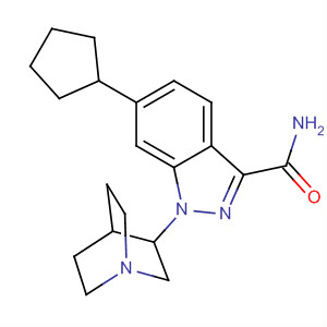 1H-Indazole-3-carboxamide,N-(3S)-1-azabicyclo[2.2.2]oct-3-yl-6-cyclopentyl-