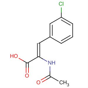 2-Propenoic acid, 2-(acetylamino)-3-(3-chlorophenyl)-, (2Z)-