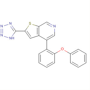 Thieno[2,3-c]pyridine, 4-(2-phenoxyphenyl)-2-(1H-tetrazol-5-yl)-