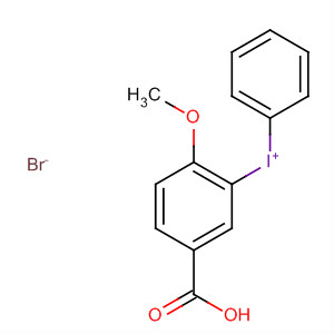 Iodonium, (5-carboxy-2-methoxyphenyl)phenyl-, bromide