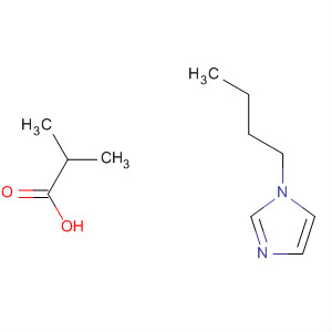Propanoic acid, 2-methyl-, compd. with 1-butyl-1H-imidazole (1:1)