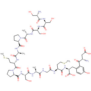 L-Tyrosine,L-seryl-L-seryl-L-seryl-L-alanyl-L-prolyl-L-alanyl-L-methionyl-L-prolyl-L-seryl-L-alanylglycyl-L-methionyl-L-a-aspartyl-