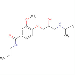 Benzamide,4-[2-hydroxy-3-[(1-methylethyl)amino]propoxy]-3-methoxy-N-propyl-