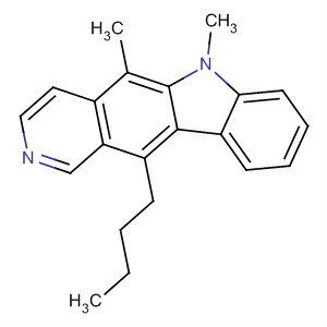 6H-Pyrido[4,3-b]carbazole, 11-butyl-5,6-dimethyl-