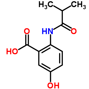 5-hydroxy-2-[(2-methylpropanoyl)amino]benzoic acid