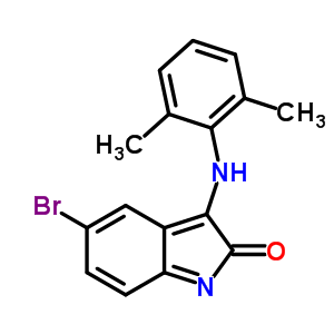 5-bromo-3-[(2,6-dimethylphenyl)amino]-2H-indol-2-one